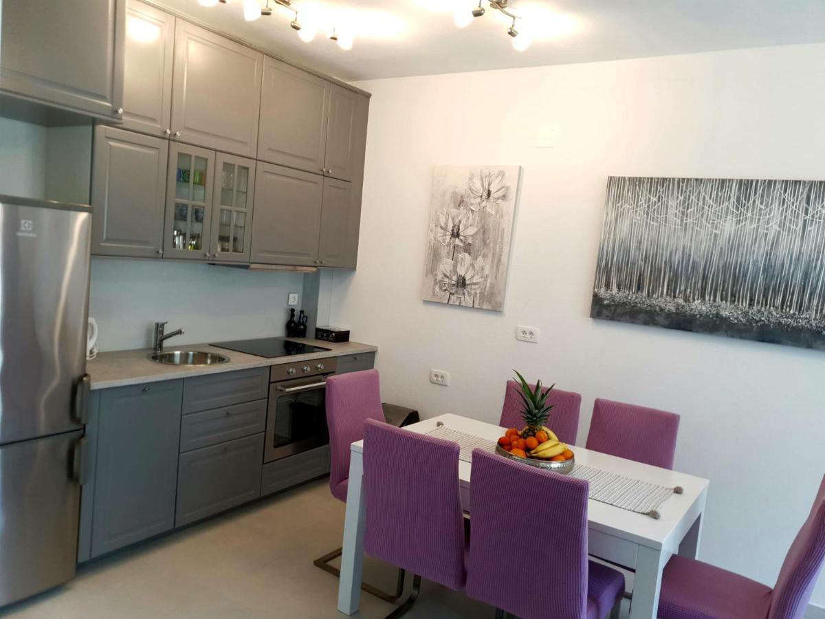 Orchid Seaview Apartment With Garage Parking Zaton  Exterior photo